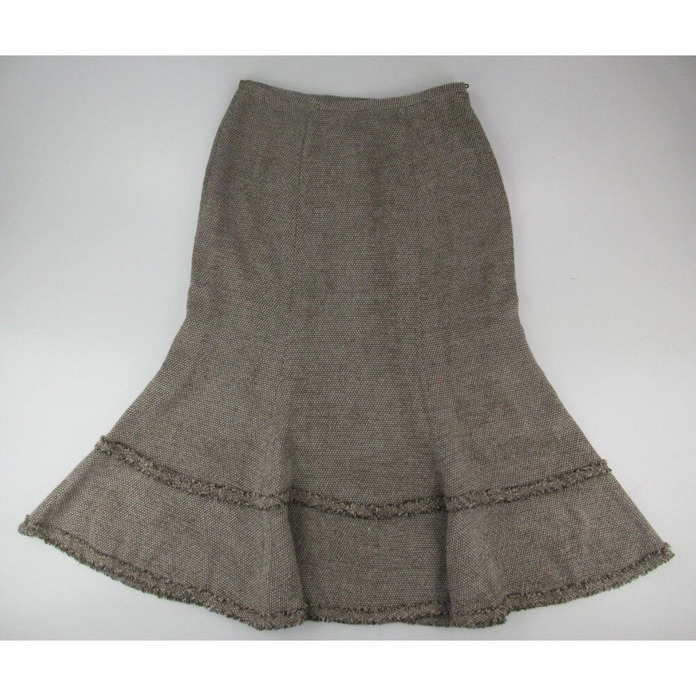 Kaliko Women's Wool Blend Midi Skirt Size 8